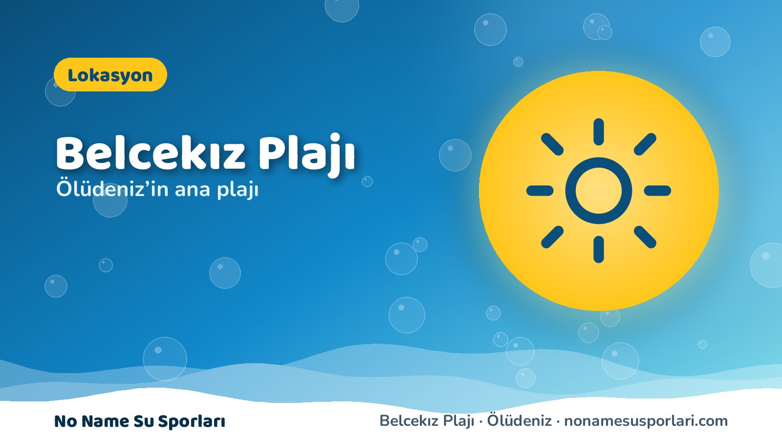 Wassersport am Belcekız-Strand und Strandführer