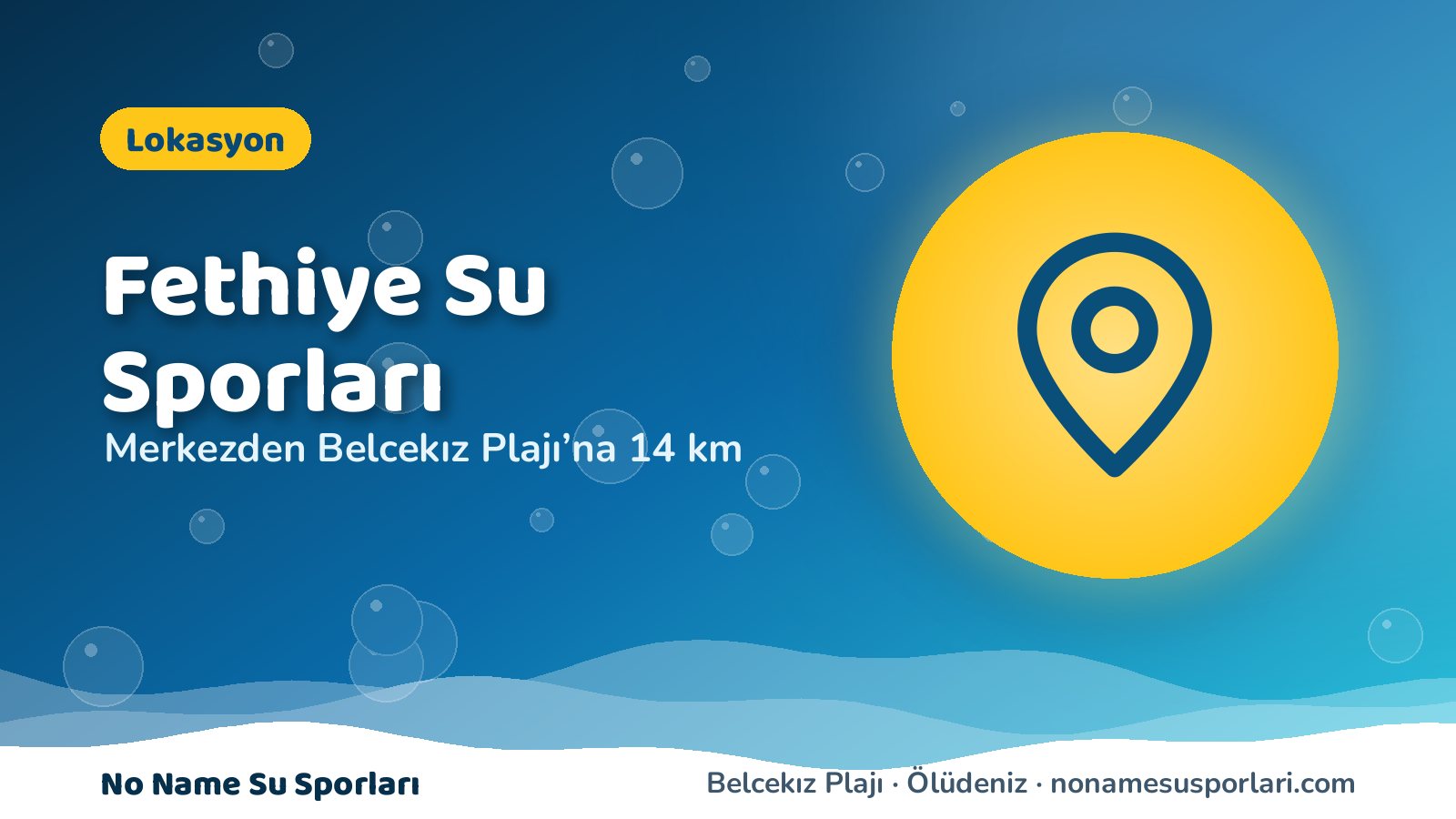 Wassersport in Fethiye: Vom Zentrum zum Belcekız-Strand in Ölüdeniz