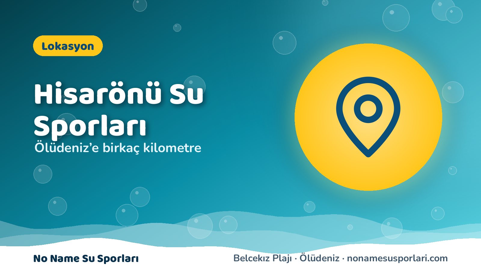 Wassersport in Ölüdeniz für Gäste in Hisarönü